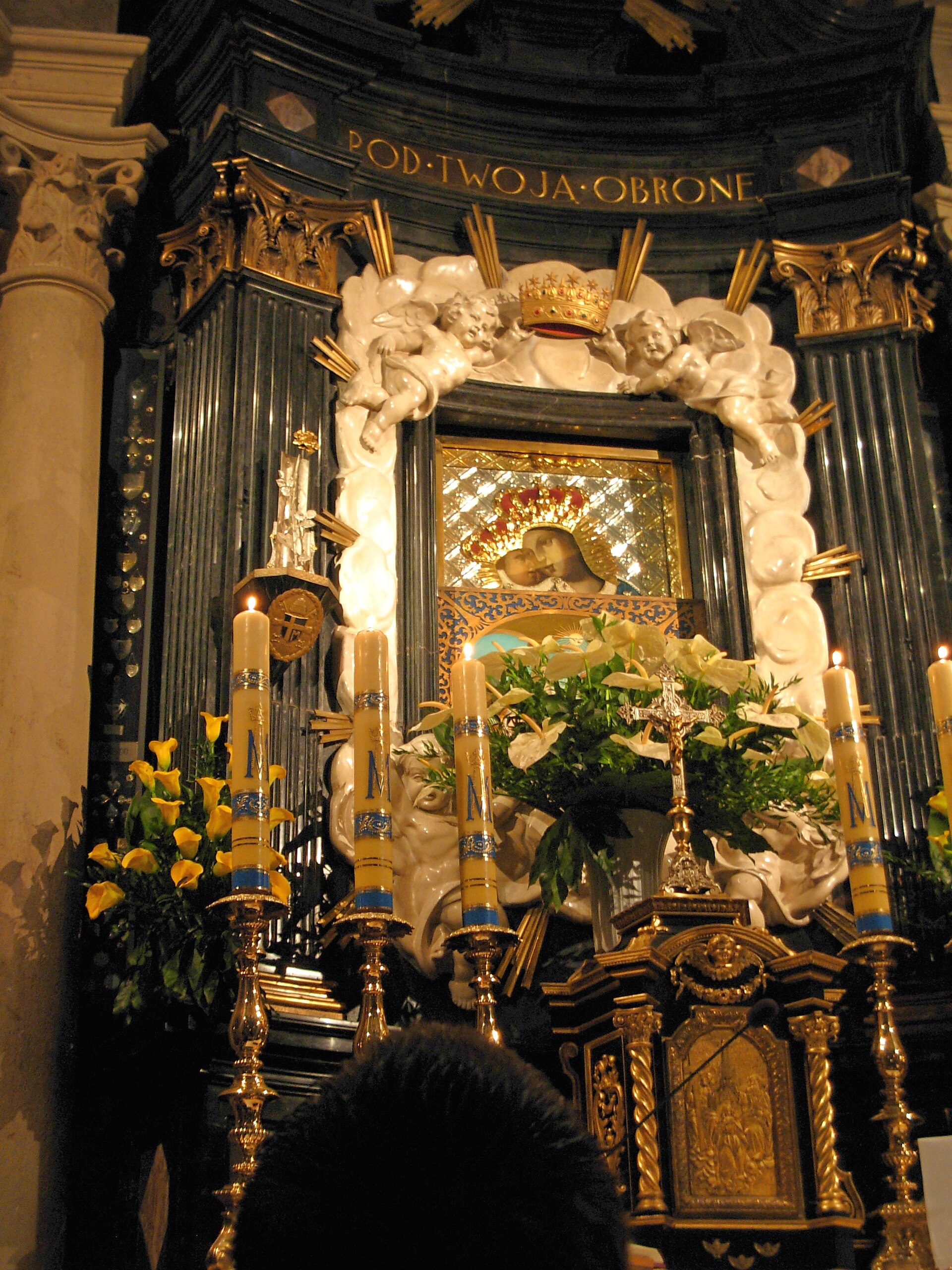 The venerated image of Our Lady of Kalwaria